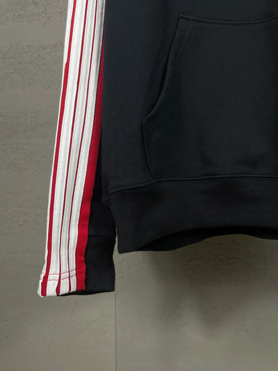 250917 New high-quality shoulder-sleeve color-blocked hoodie