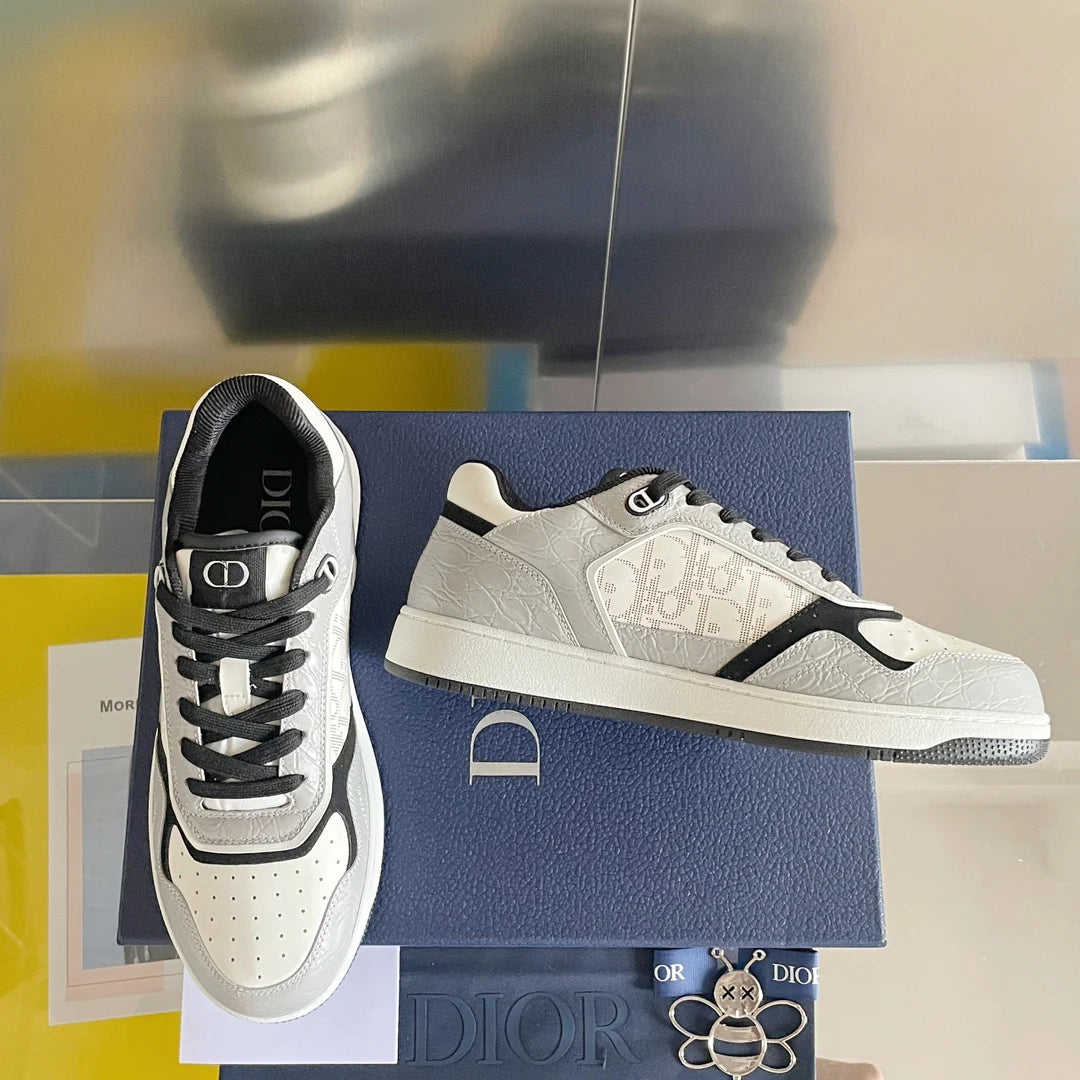 250408 High-quality stone-patterned casual sports shoes