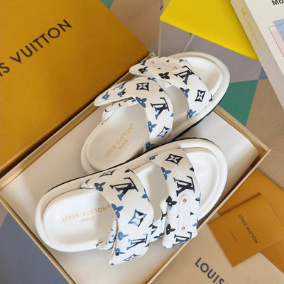 250513 New high-quality thick-soled Velcro slippers