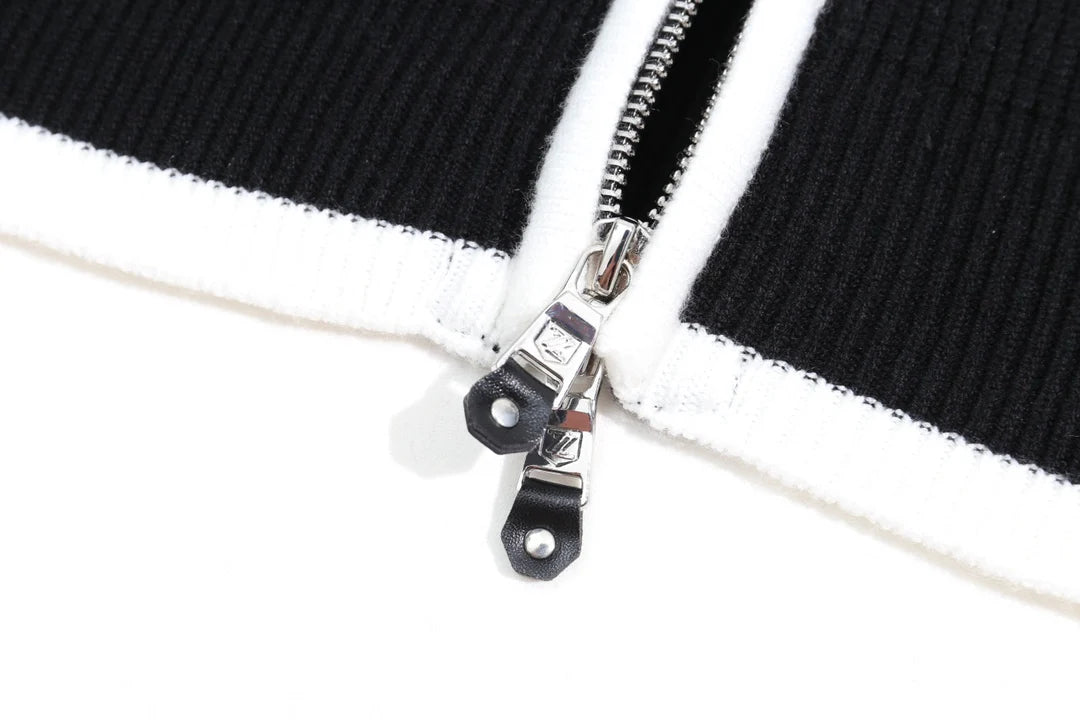 250923 New high-quality zipped wool coat