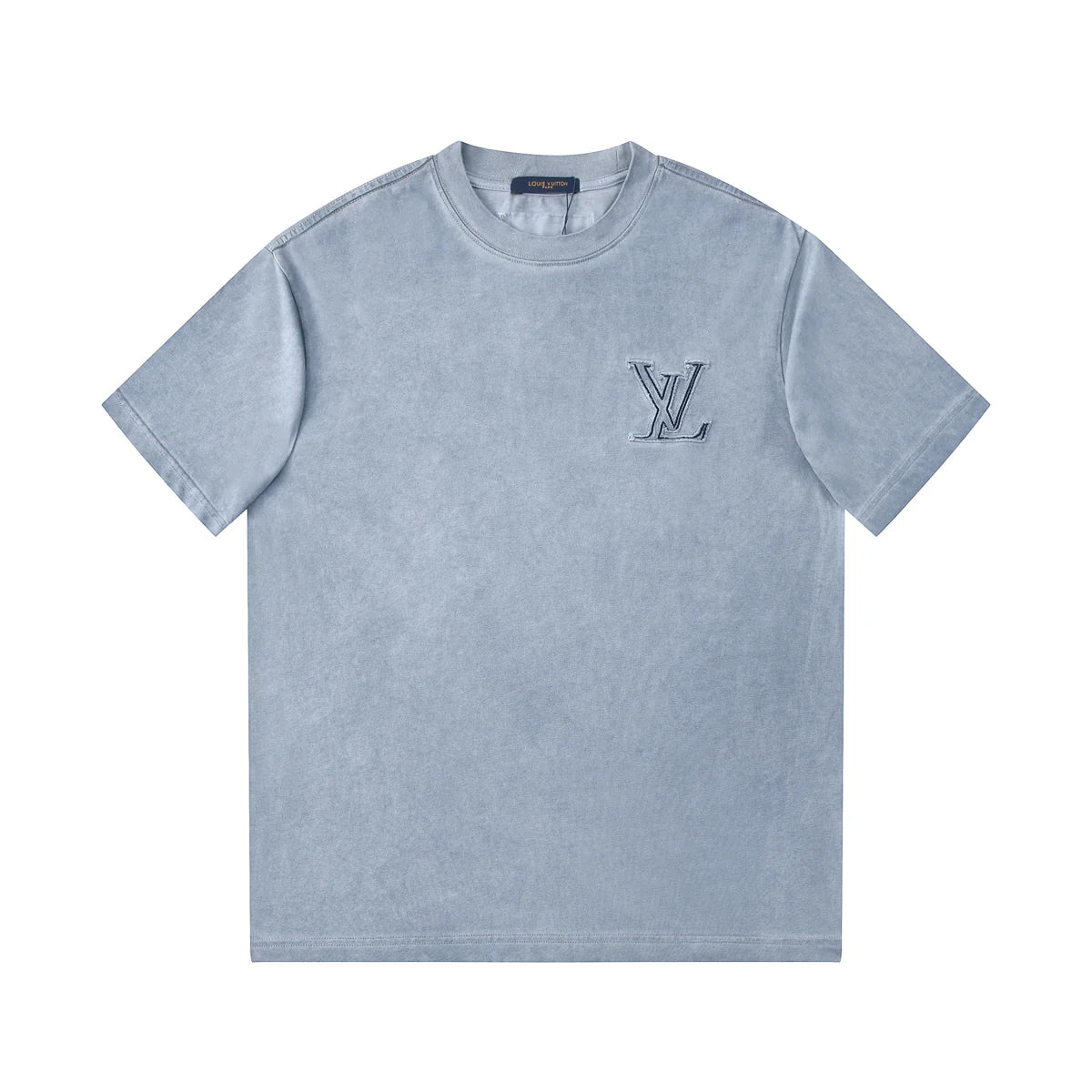 250604 New jacquard embroidery heavy work T-shirt