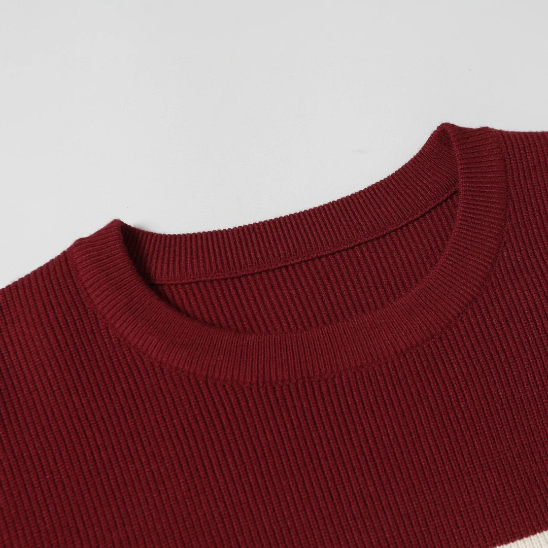 250908 New high-quality jacquard knitted sweater