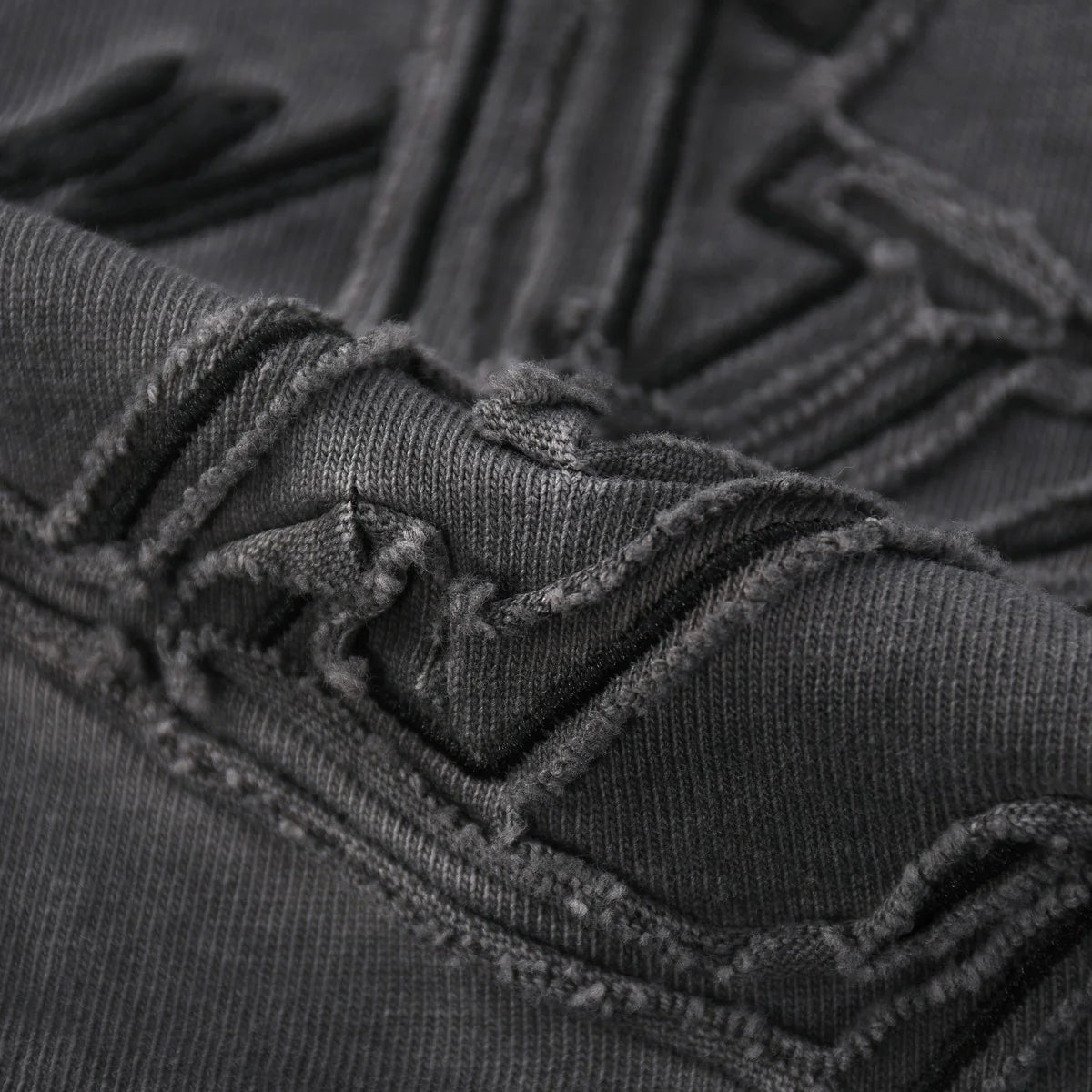 250604 New jacquard embroidery heavy work T-shirt