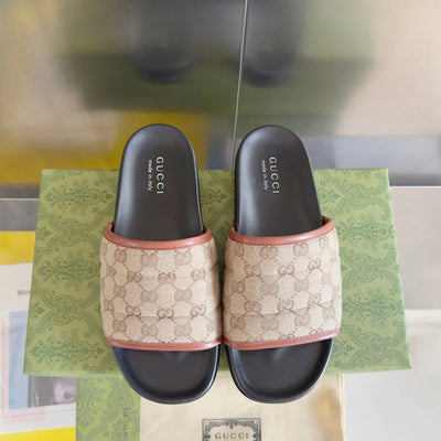 250507 New high-quality thick-soled embossed slippers