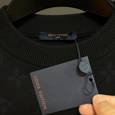 250902 New high-quality jacquard knitted round-neck sweater