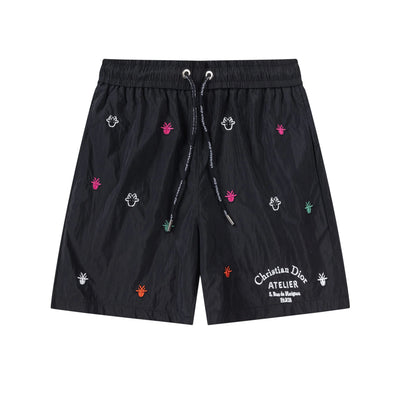 250313 New high quality dark print shorts