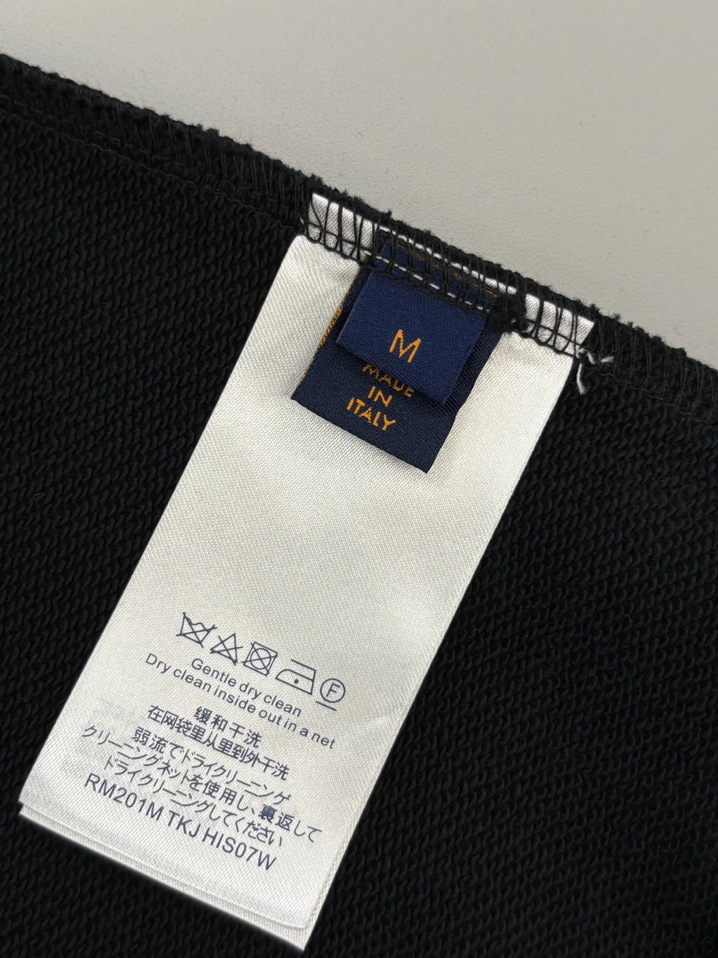 250923 New high-quality fisherman embroidery round-neck sweatshirt