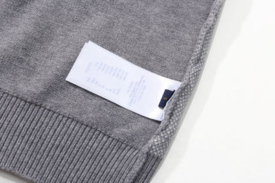 250908 New high-quality towel embroidered jacquard long-sleeved sweater