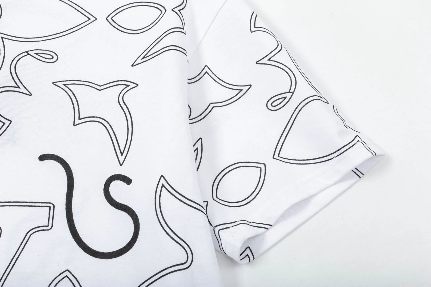 250305 New high quality deranged printed T-shirts