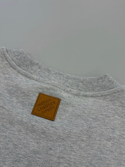 250923 New high-quality fisherman embroidery round-neck sweatshirt