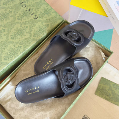 250513 New high-quality thick-soled classic signature slippers