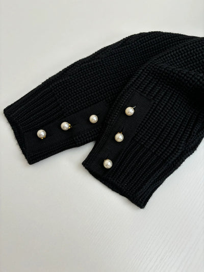 250819 New high-quality wool pilot half-zipper sweater