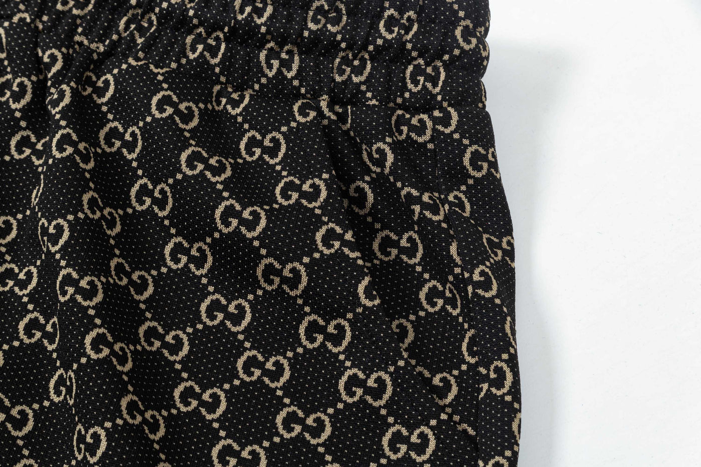250404 New high-quality full-print jacquard knitted shorts
