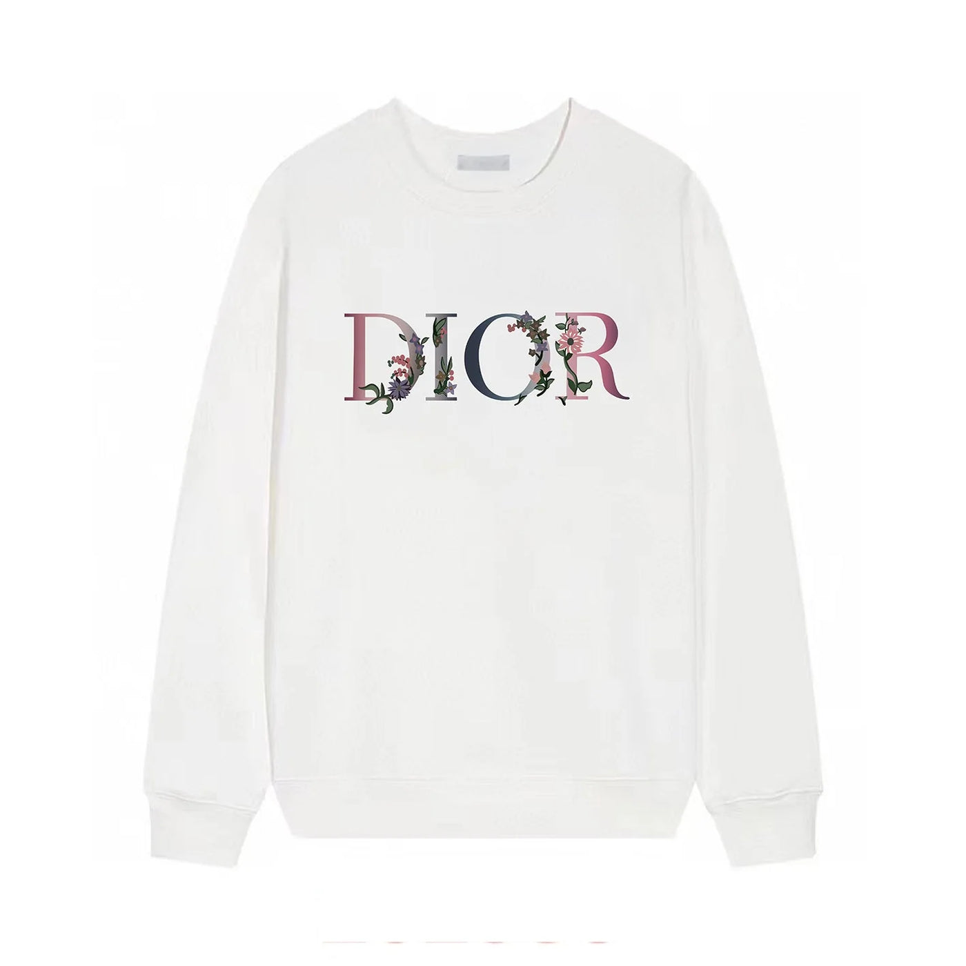 Flower Print Sweatshirt