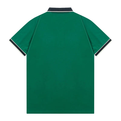 250408 New high-quality letter webbing with a color-matched collar POLO