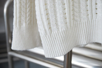 250902 New high-quality knitted logo sweater