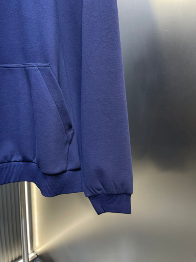 250813 New high-quality embroidered embossed zipper sweatshirt