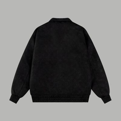 250520 New high-quality embroidered suede cowhide pilot jacket