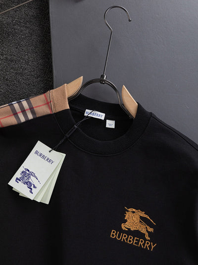 250908 New high-quality patchwork checkered sweatshirt