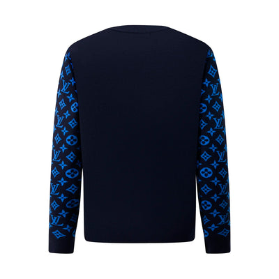 250923 New high-quality patchwork piping knitted cardigan