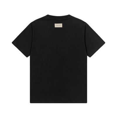 250408 New high-quality 3D embossed letter embossed T-shirt