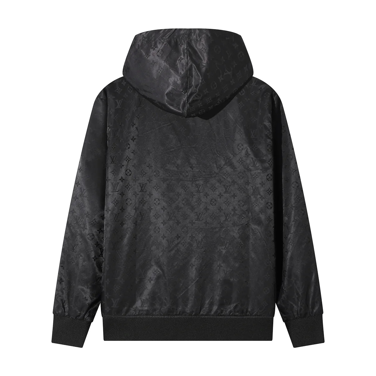 250923 new high-quality letter jacquard full-printed hooded jacket