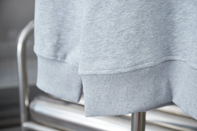 250902 New high-quality, simple embroidered lapel sweatshirt