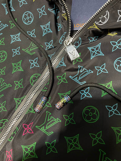 250819 New high-quality gradient printed windproof jacket