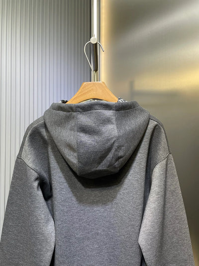 250813 New high-quality double-layer luxury soft air cotton hooded sweatshirt