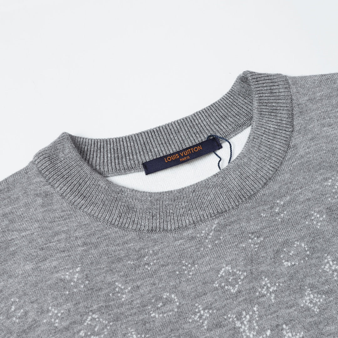 250923 New high-quality jacquard pullover sweater