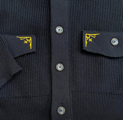 250617 A new high-quality embroidered short knitted cardigan