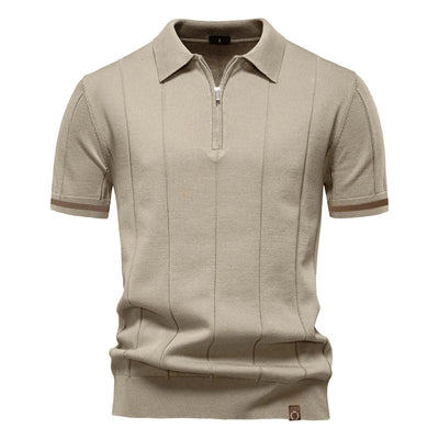 Vellian Zipper Polo