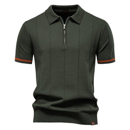 Vellian Zipper Polo